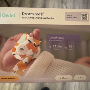 Owlet Dream Sock Smart Baby Monitor